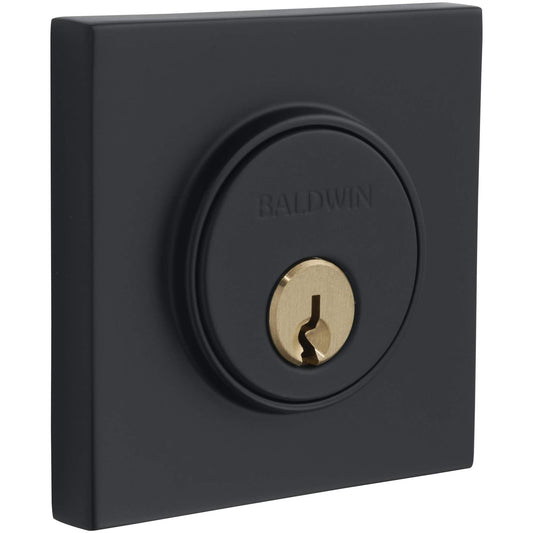 Baldwin 8220 Santa Monica Single Cylinder Deadbolt Satin Black