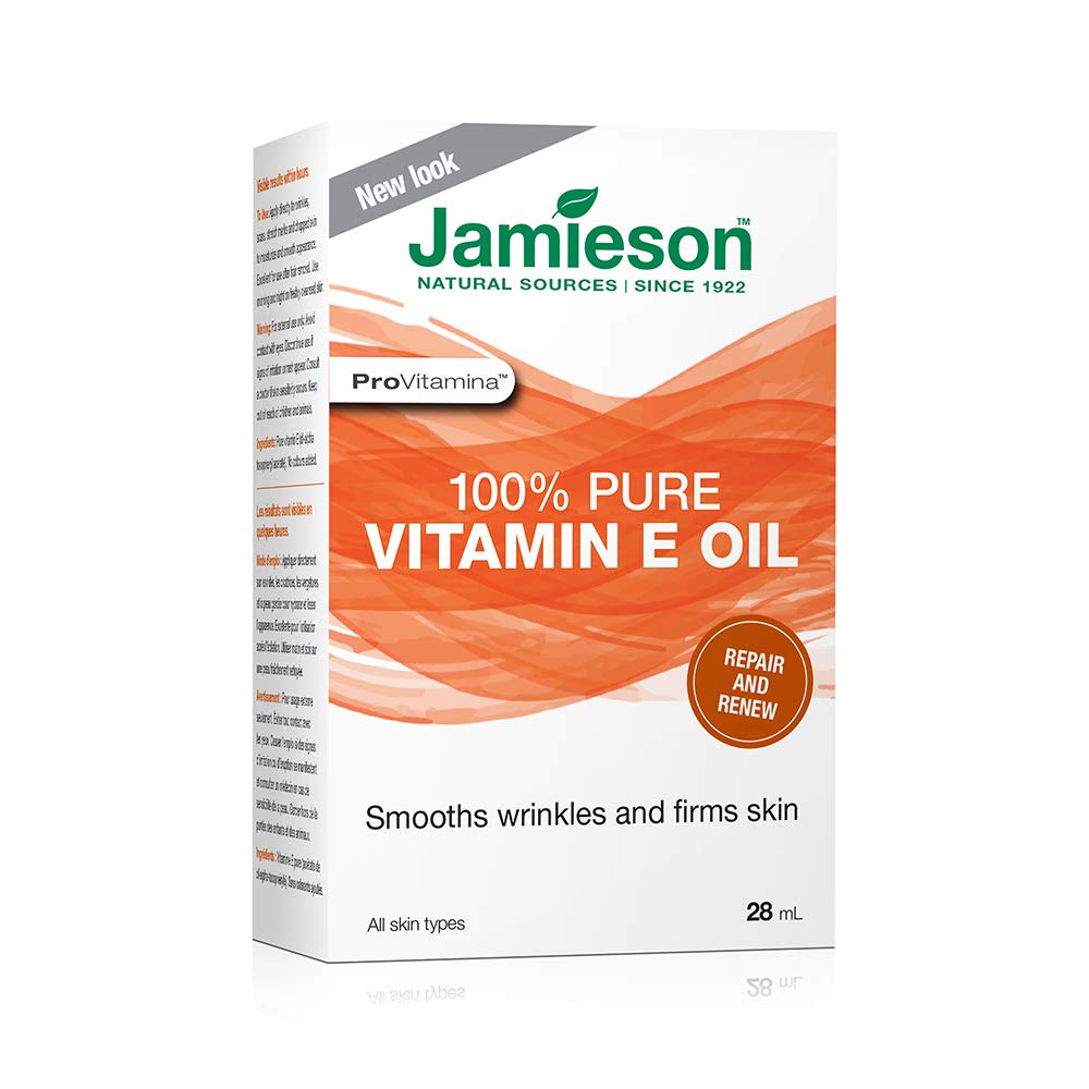 Jamieson 100% Pure Vitamin E Oil 28ml