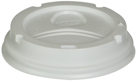 Dixie 9542500DX Dome Lids, f/PecfecTouch Cup 12/16 oz, 50/PK, WE