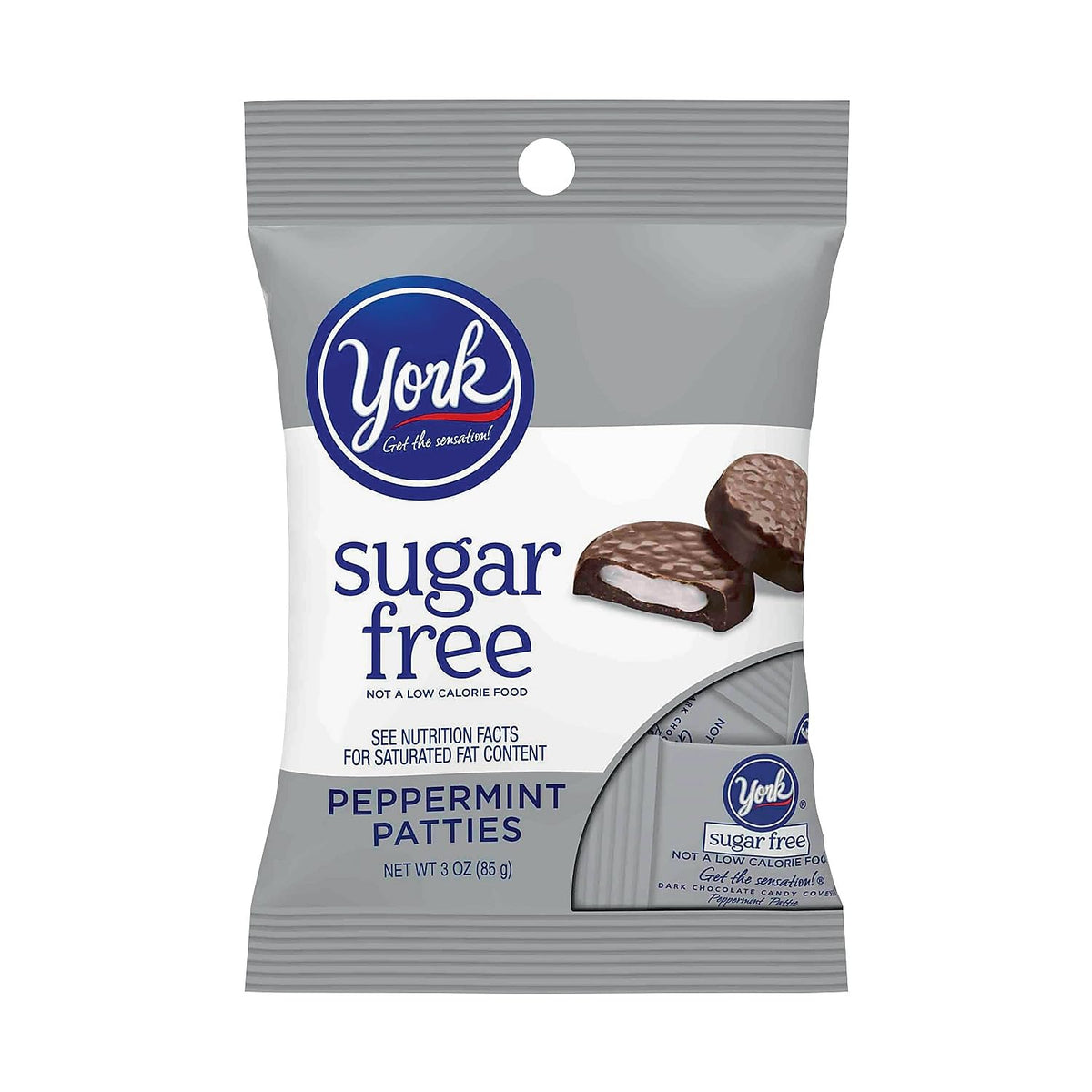YORK Zero Sugar Peppermint Pattie 3 oz 12 ct