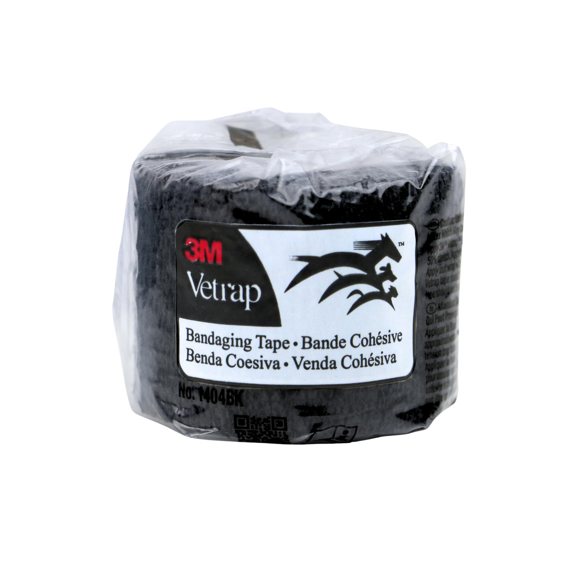 3M Vetrap Bandaging Tape 2 in x 15 ft Black