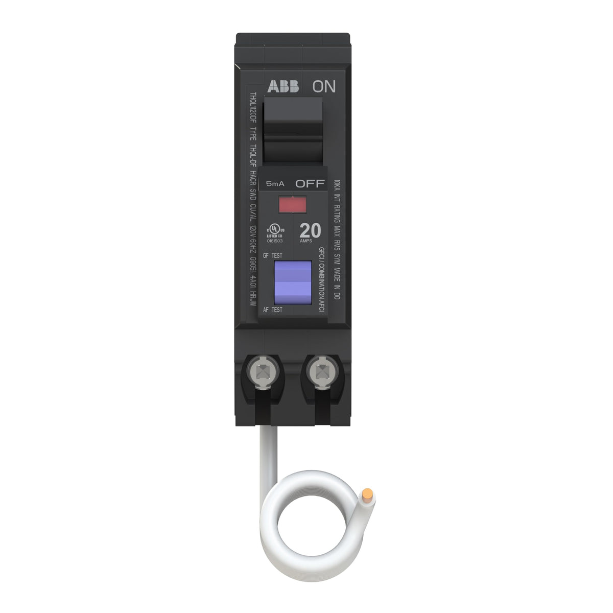 ABB Q-Line THQL1120DF 20A Dual Function Circuit Breaker