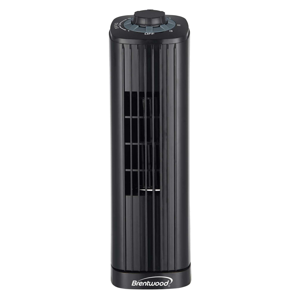 Brentwood 14-Inch Portable Tower Fan Black