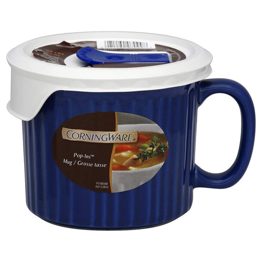 CorningWare 20-Ounce Oven Safe Meal Mug Blueberry 1105119