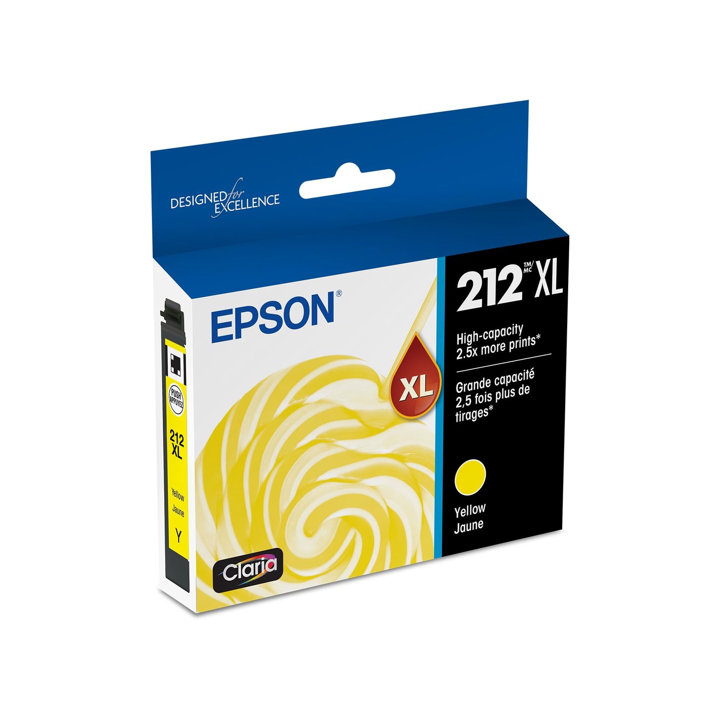 Epson WorkForce 2850 Yellow Ink Cartridge 350 Page Yield