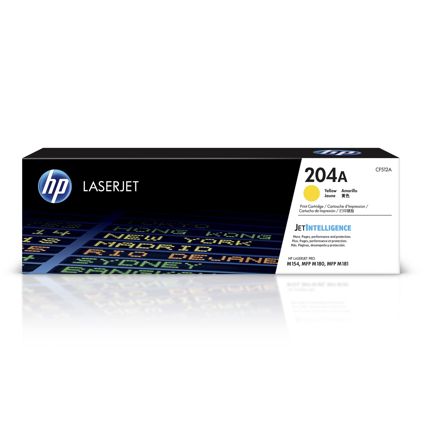 HP 204A Yellow Toner Cartridge CF512A
