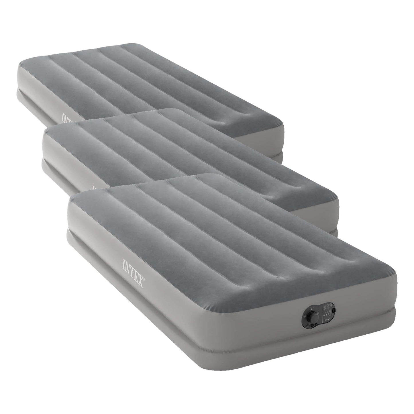 Intex Dura-Beam Prestige Twin Air Mattress 3-Pack
