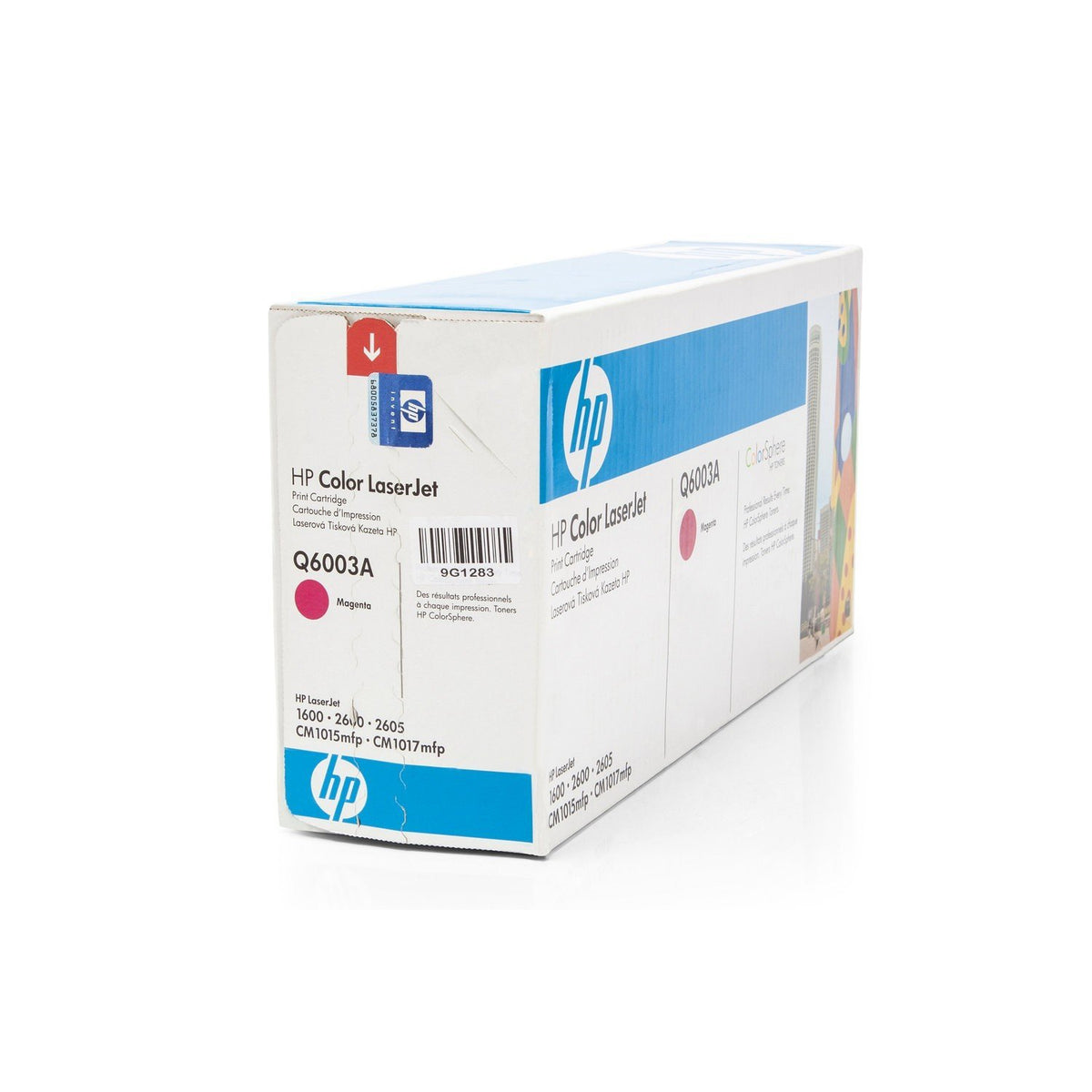 Cartridge Supplier Remanufactured Compatible Toner Cartridge Replacement For HP Q6003A (Yellow)