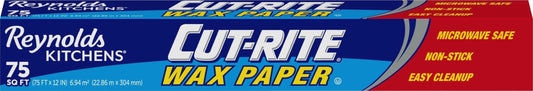 Reynolds Cut-Rite Wax Paper Roll 75 sq ft