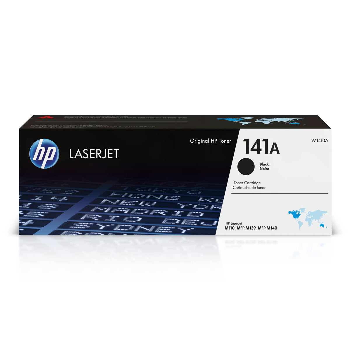 HP 141A Black Toner Cartridge W1410A