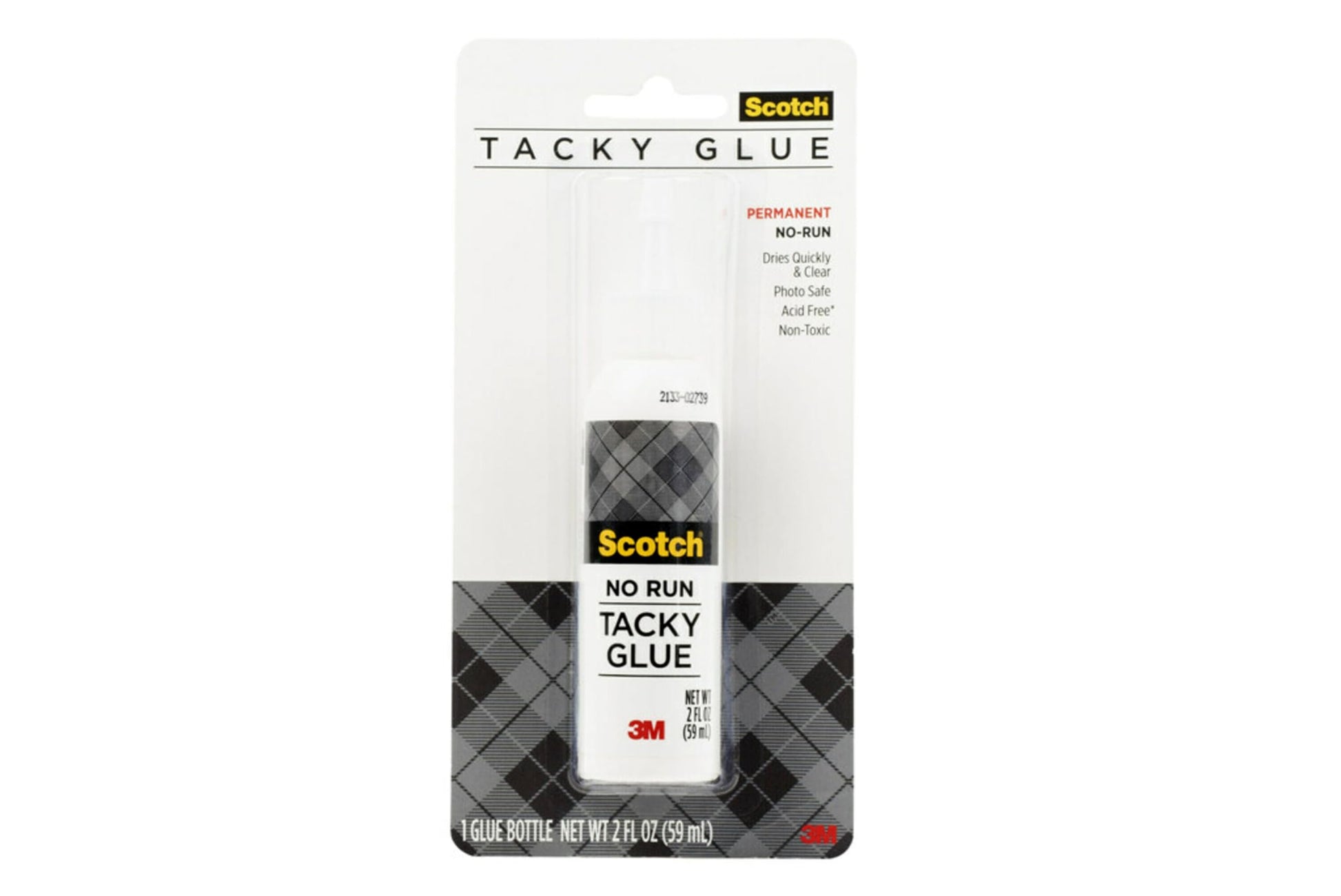 3M Scotch Quick-Dry Tacky Glue 2 oz