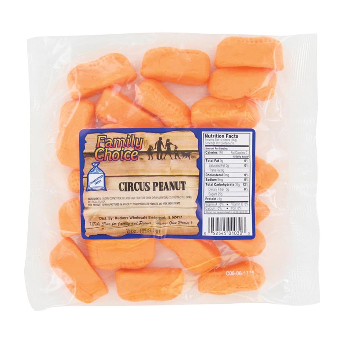 FAMILY CIRCUS PEANUTS 7 OZ