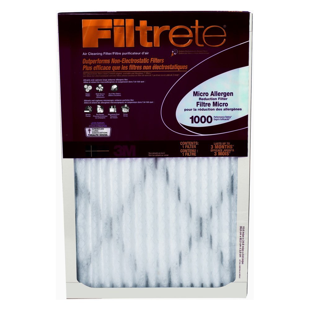 3M Filtrete AC Allergen Reduction Filter 15x20x1