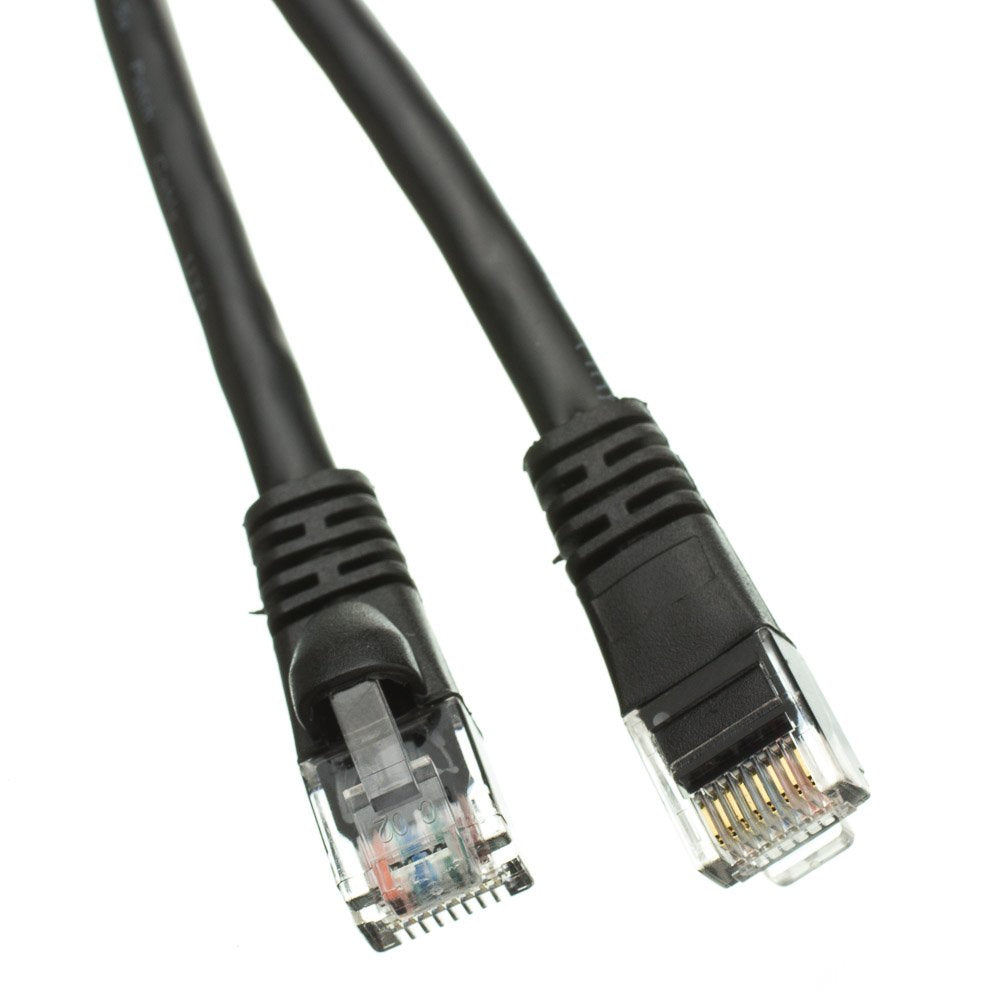CableWholesale Cat5e Ethernet Cable 20ft Black