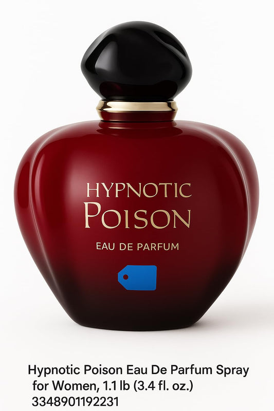 Dior Christian Hypnotic Poison Eau De Parfum Spray for Women, 3.4 fl. oz.