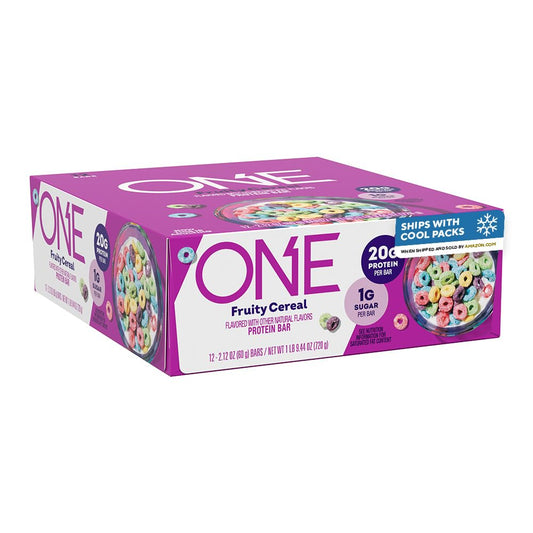 ONE Fruity Cereal Protein Bar 2.12oz 6/12ct