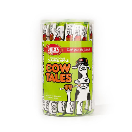 Goetze's Caramel Apple Cow Tales 2.25 lb Canister