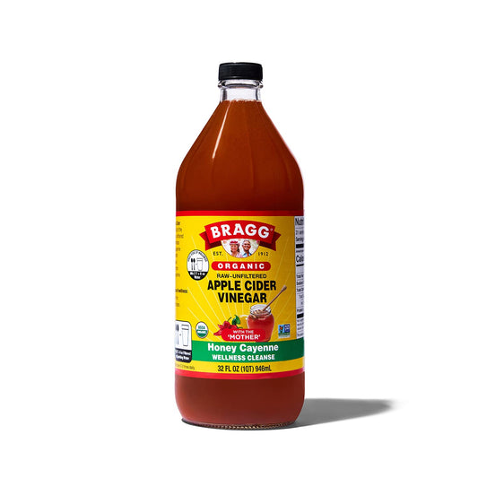 Bragg Organic Apple Cider Vinegar Honey Cayenne 32 fl oz