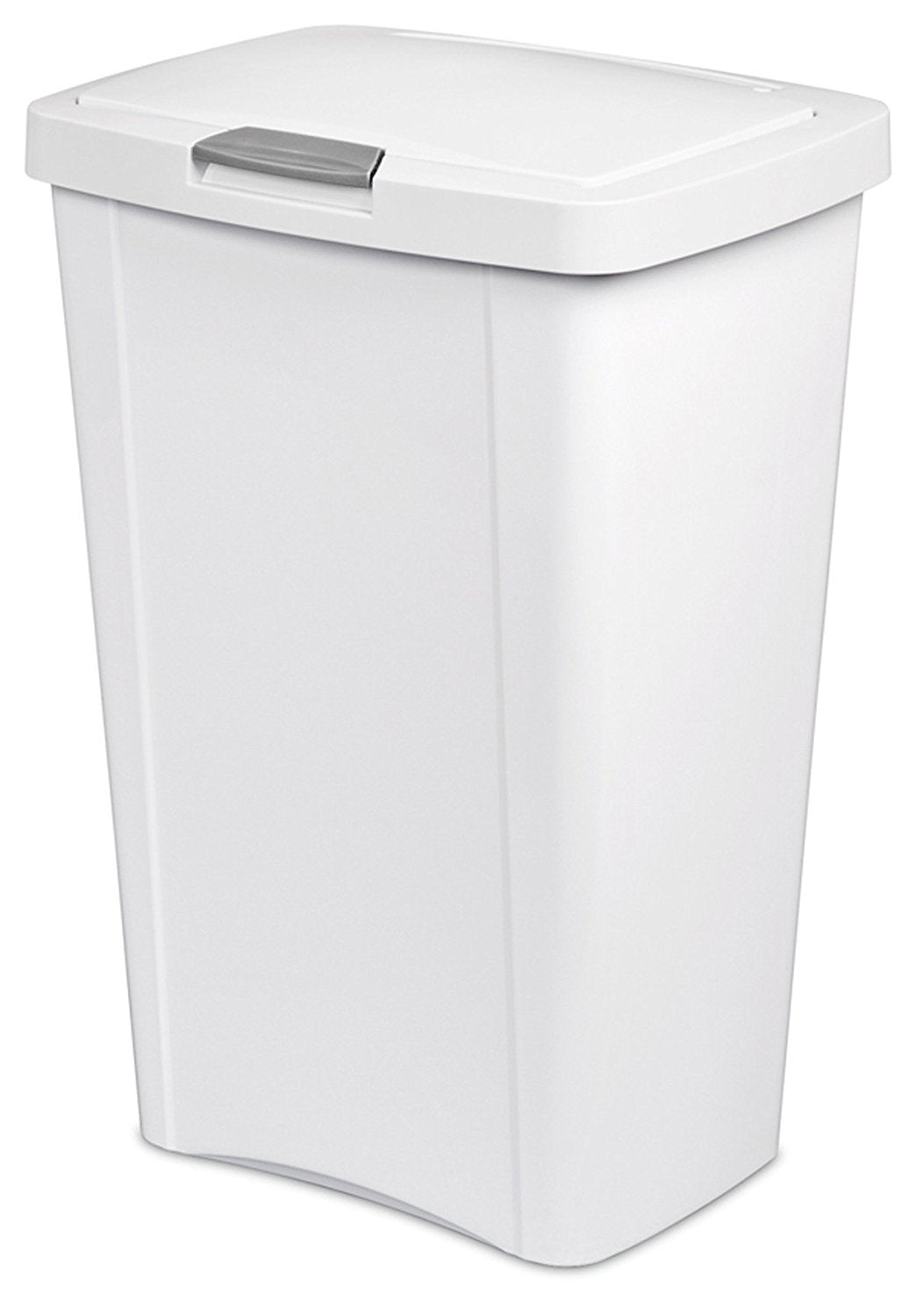 Triplenet Pricing 10458004 Touch Can, White, 13 Gallon