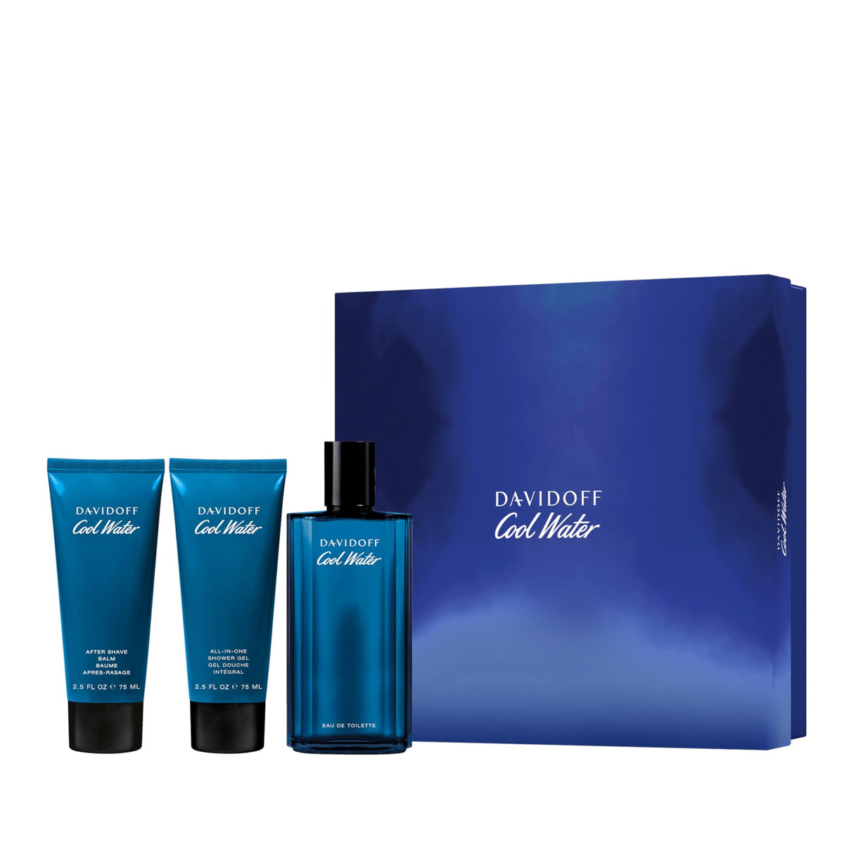Davidoff Cool Water 3 Piece Gift Set for Men 4.2 oz