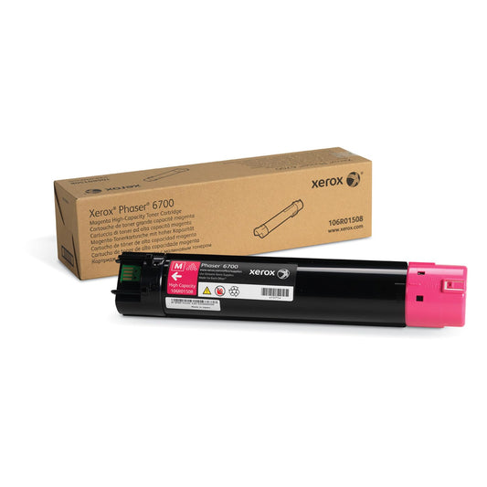 Xerox Compatible Phaser 6700 Magenta Toner Cartridge (12000 Page Yield) (106R01508)