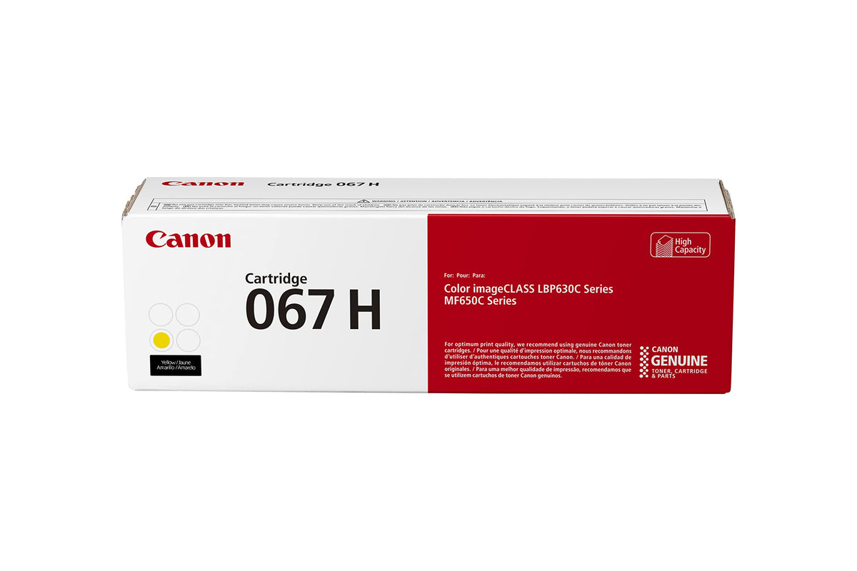 Triplenet Pricing 067 Yellow Toner Cartridge, High Capacity, Compatible to MF656Cdw, MF654Cdw, MF653Cdw, LBP633 Cdw and LBP632Cdw Printers 5103C001 Bundle with Cleaning Cloth