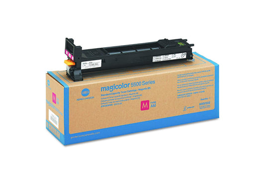 Genuine Konica Minolta A06V332 Standard Yield Magenta Toner Cartridge