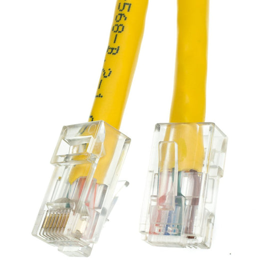 CableWholesale Cat6 Ethernet Patch Cable 5ft Yellow