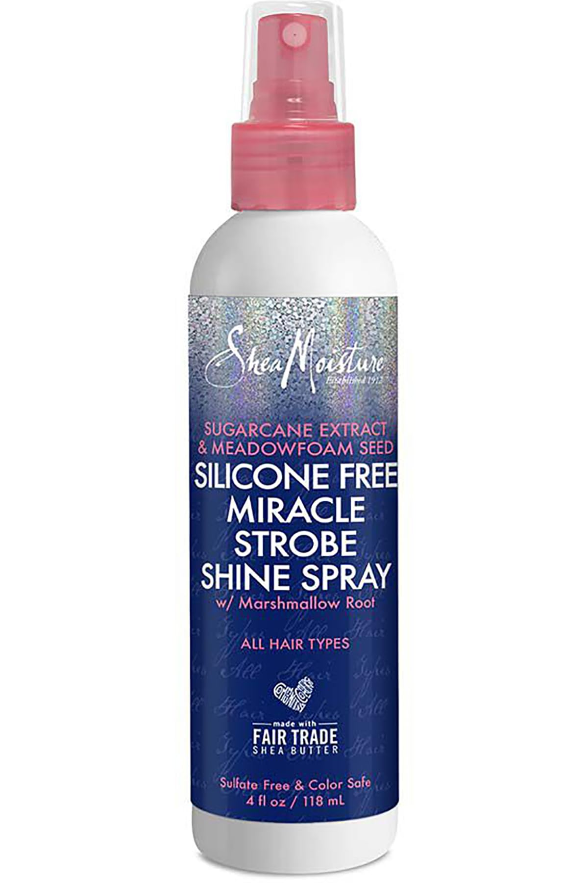 Sugarcane Extract & Meadowfoam Seed Silicone Free Miracle Strobe Shine Spray