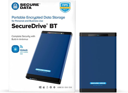 SecureData 500GB SecureDrive BT FIPS 140-2 SSD