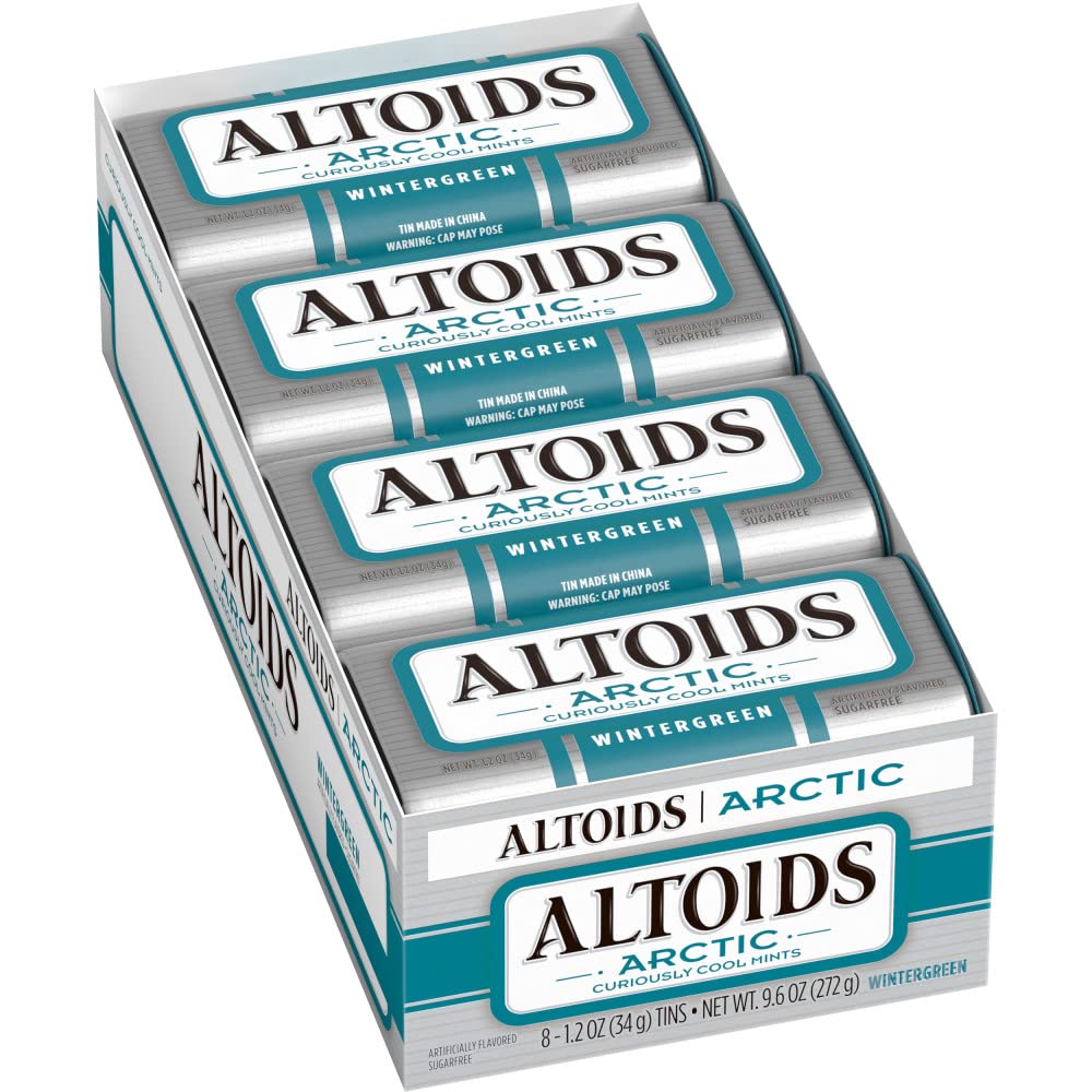 Altoids Arctic Wintergreen Breath Mints 1.2 oz 8 Pack