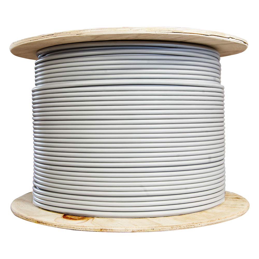 CableWholesale Cat6a Ethernet Cable 1000ft Gray