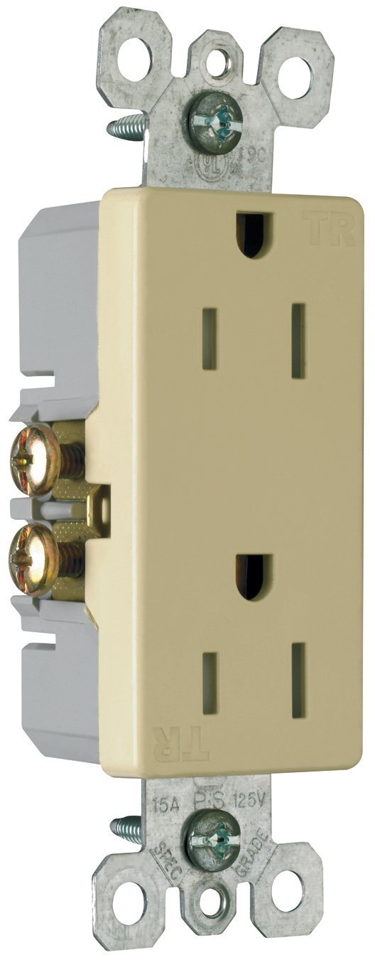 Legrand Radiant 885TRICC8 Decorator Outlet 15A Ivory