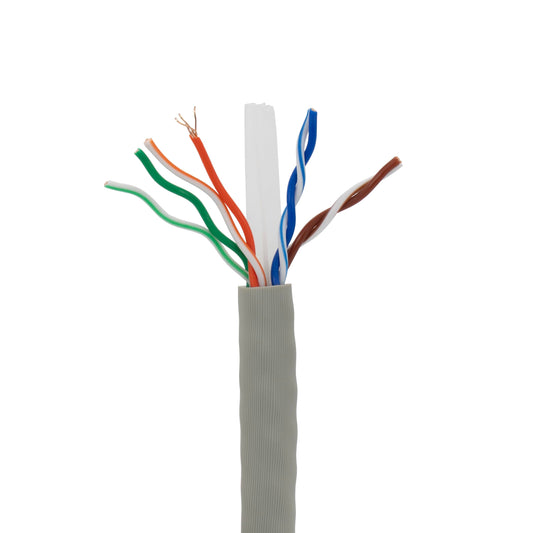 CableWholesale Cat6a Ethernet Cable 1000ft Gray