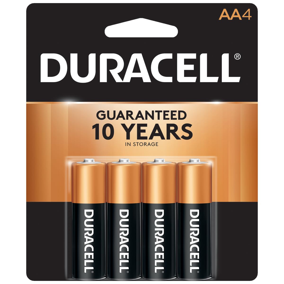 Duracell Alkaline Powerboost AA4 Battery, 4 Count