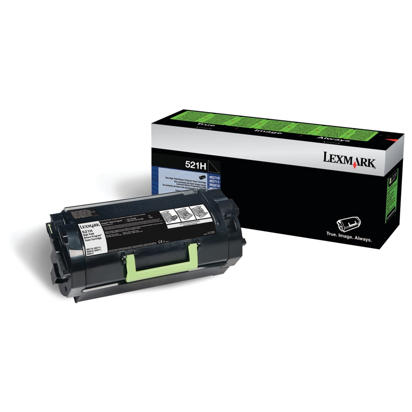 Lexmark Remanufactured Black Toner Cartridge