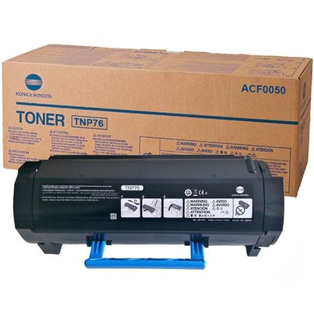 Konica Minolta Genuine OEM TNP76 (ACF0032) Blk Toner 12K