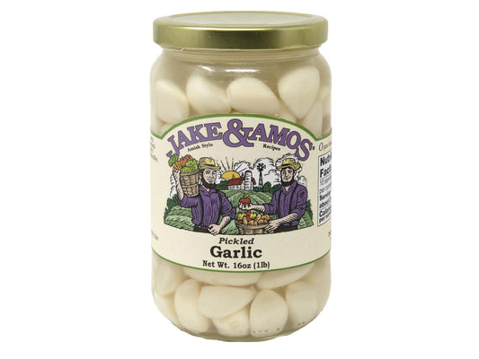J&A Pickled Garlic Two 16oz Jars
