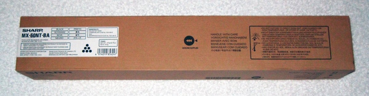 Sharp Mx60ntba Black Cartridge