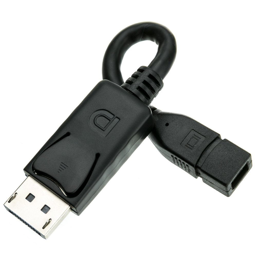 CableWholesale DisplayPort to Mini DisplayPort Adapter 6-inch
