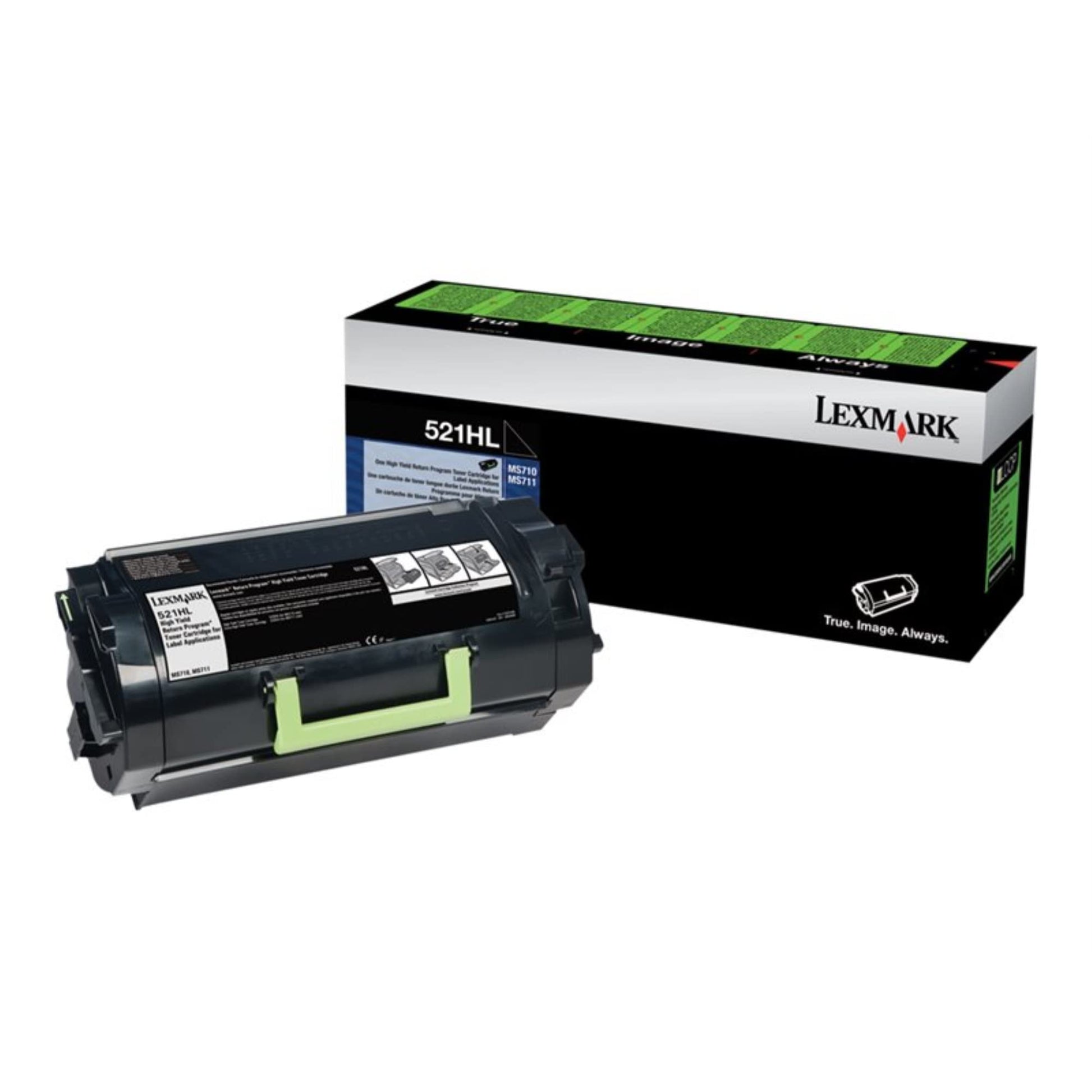 Lexmark 521HL Black Toner Cartridge LEX52D1H0L