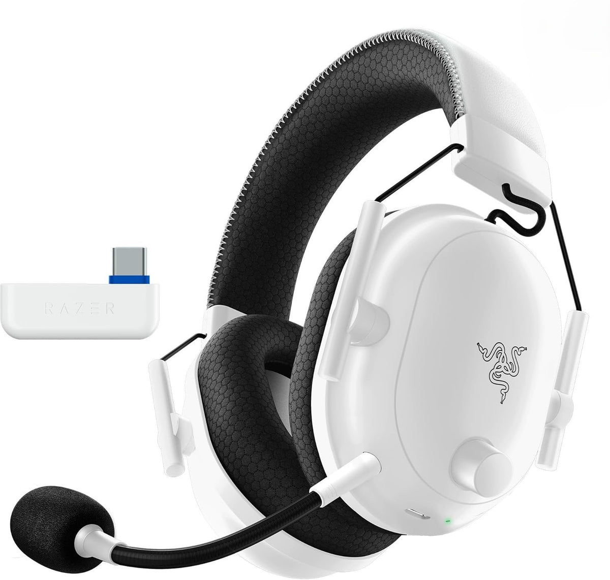 Razer BlackShark V2 Pro Wireless PS Gaming Headset, White
