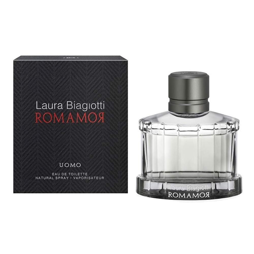 Laura Biagiotti Romamor Uomo Eau de Toilette 2.5 oz