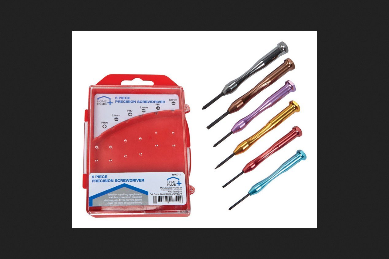 HOME Precision Screwdriver Set 6pc