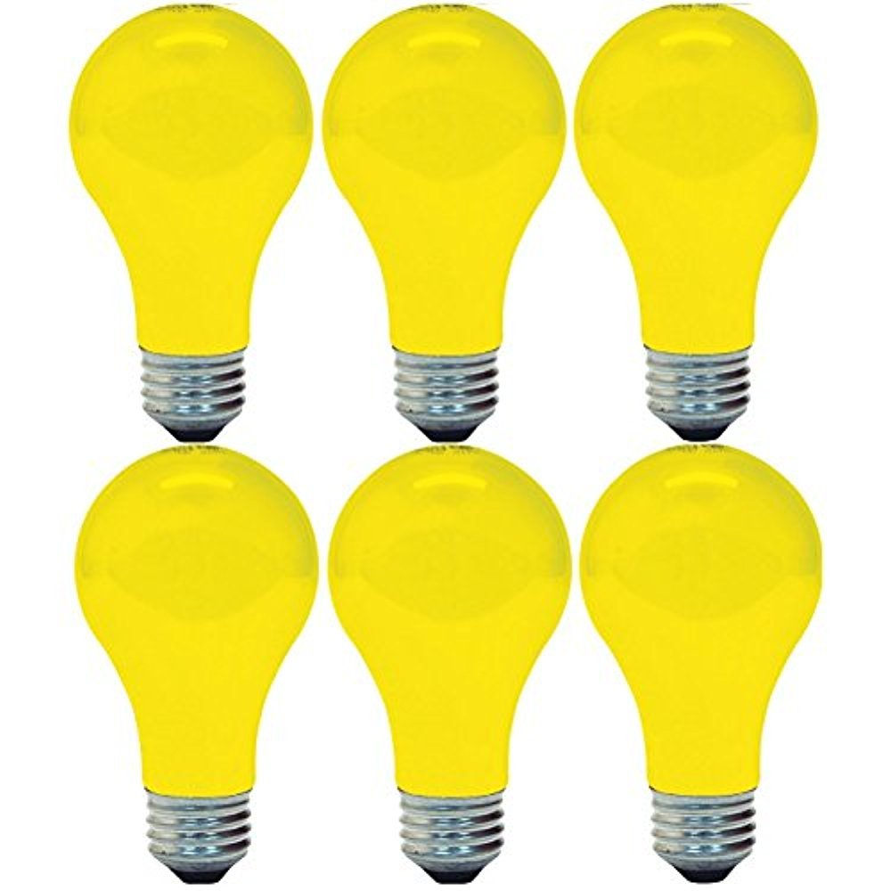 GE Bug Lite A19 Bulb 60W 6-Pack