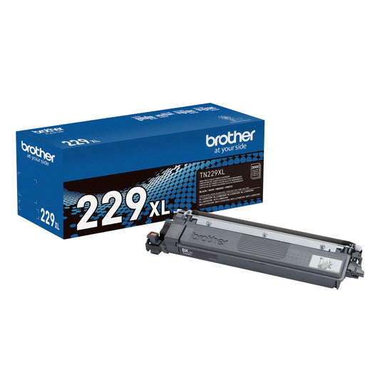 Brother TN229XLBK Black High Yield Toner Cartridge 3,000 Pages