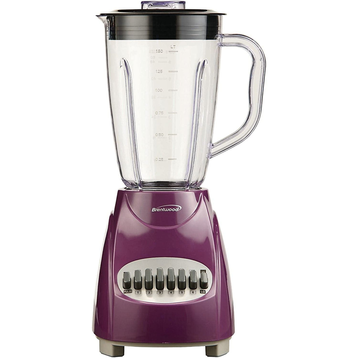 Brentwood JB-220PR 12-Speed Blender, Purple, Plastic Jar