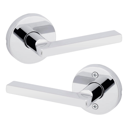 Kwikset Halifax Passage Door Knob, Polished Chrome