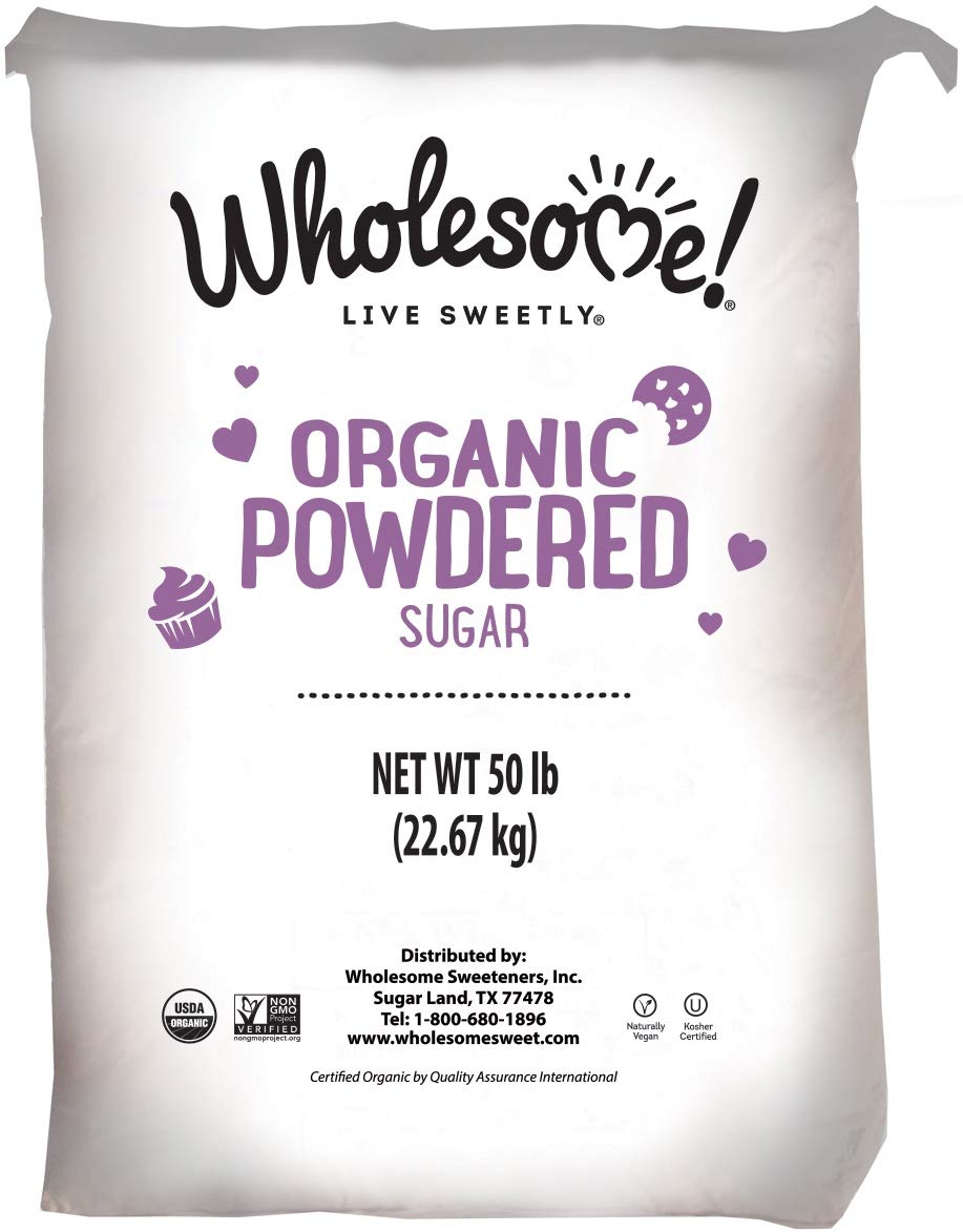 Wholesome Organic Powdered Sugar 50 lb
