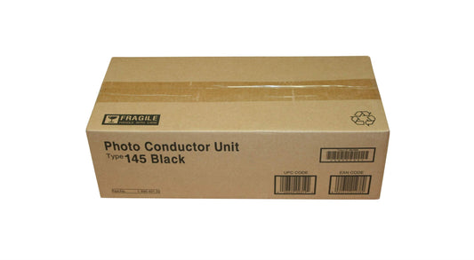 Genuine OEM Black Photoconductor Unit for Ricoh Aficio CL4000DN SP C410DN SP C411DN SPC420DN Gestetner C7526DN P7425DN Savin CLP26DN CLP27DN CLP31DN Type 145 - 402319 - Yield 50,000 pages